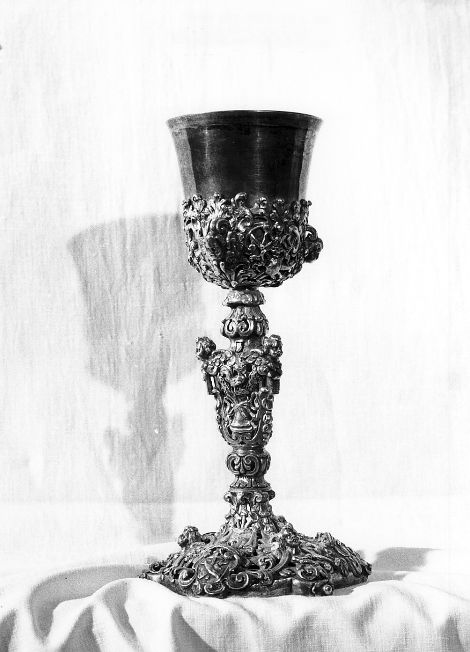 calice, opera isolata - bottega napoletana (sec. XVIII)