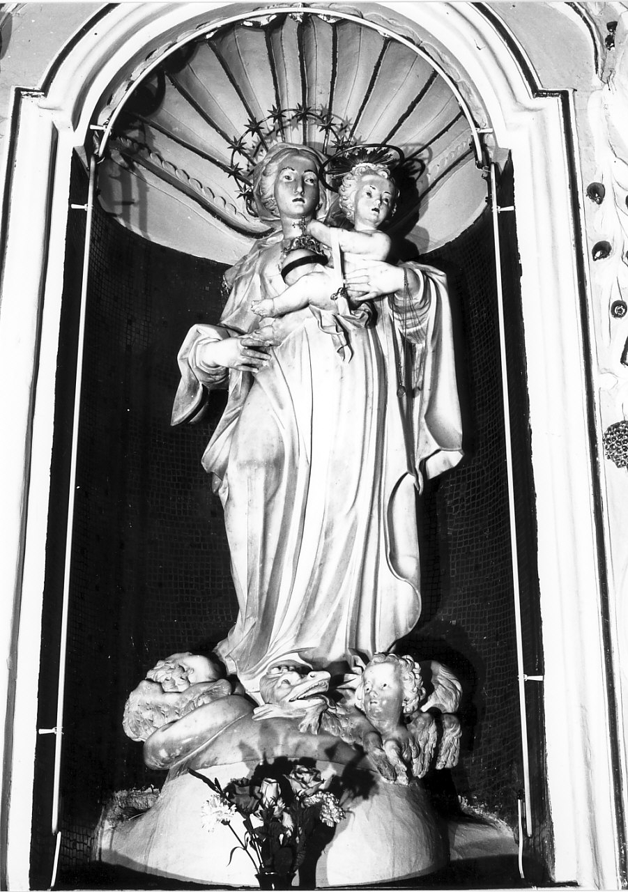 Madonna della Natività, Madonna con Bambino (manichino, opera isolata) - bottega napoletana (sec. XVIII)