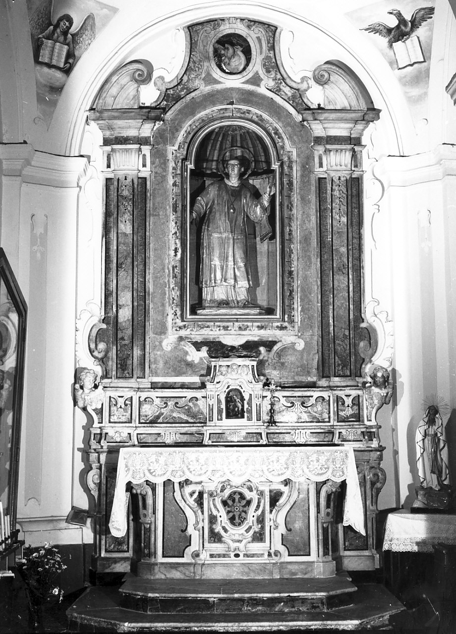 altare, opera isolata - bottega napoletana (sec. XVIII)