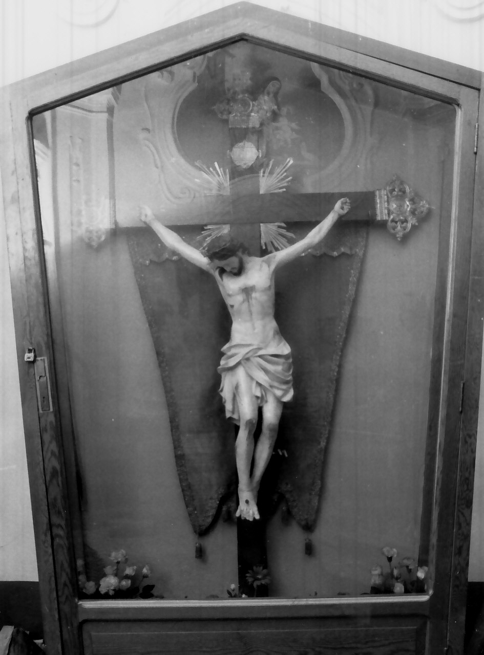 crocifisso, opera isolata - bottega Italia meridionale (seconda metà sec. XIX)