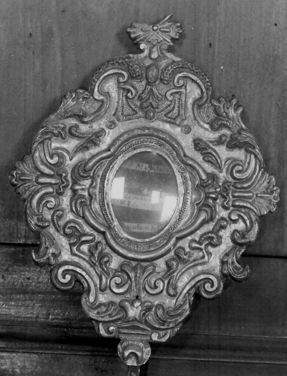 reliquiario, opera isolata - bottega napoletana (fine/inizio secc. XVIII/ XIX)