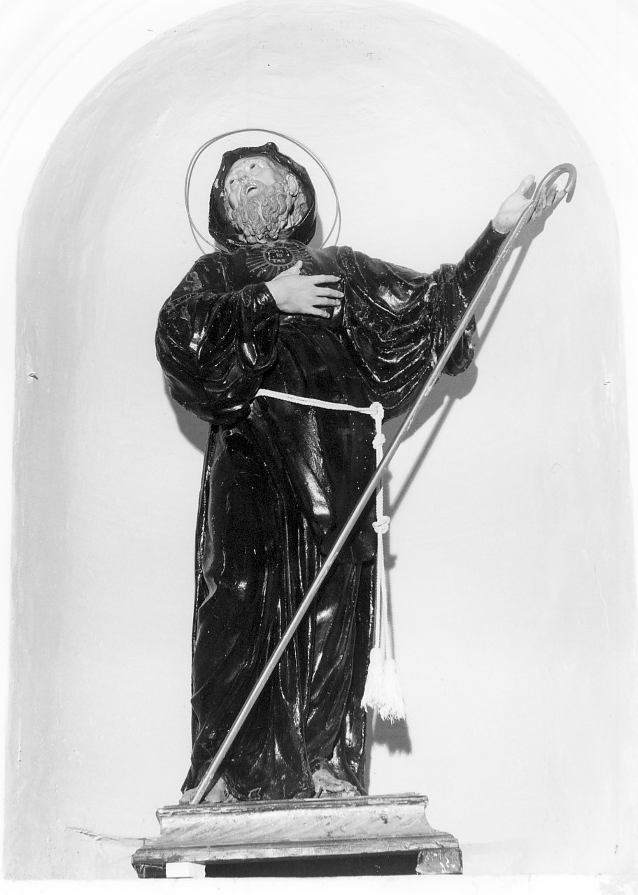 San Francesco di Paola (statua) - bottega Italia meridionale (sec. XIX)