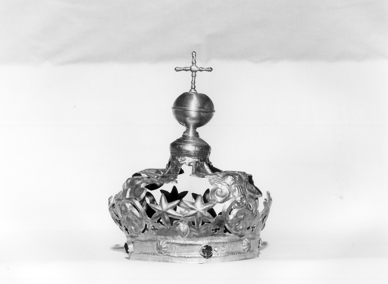 corona da statua - bottega Italia meridionale (sec. XIX)