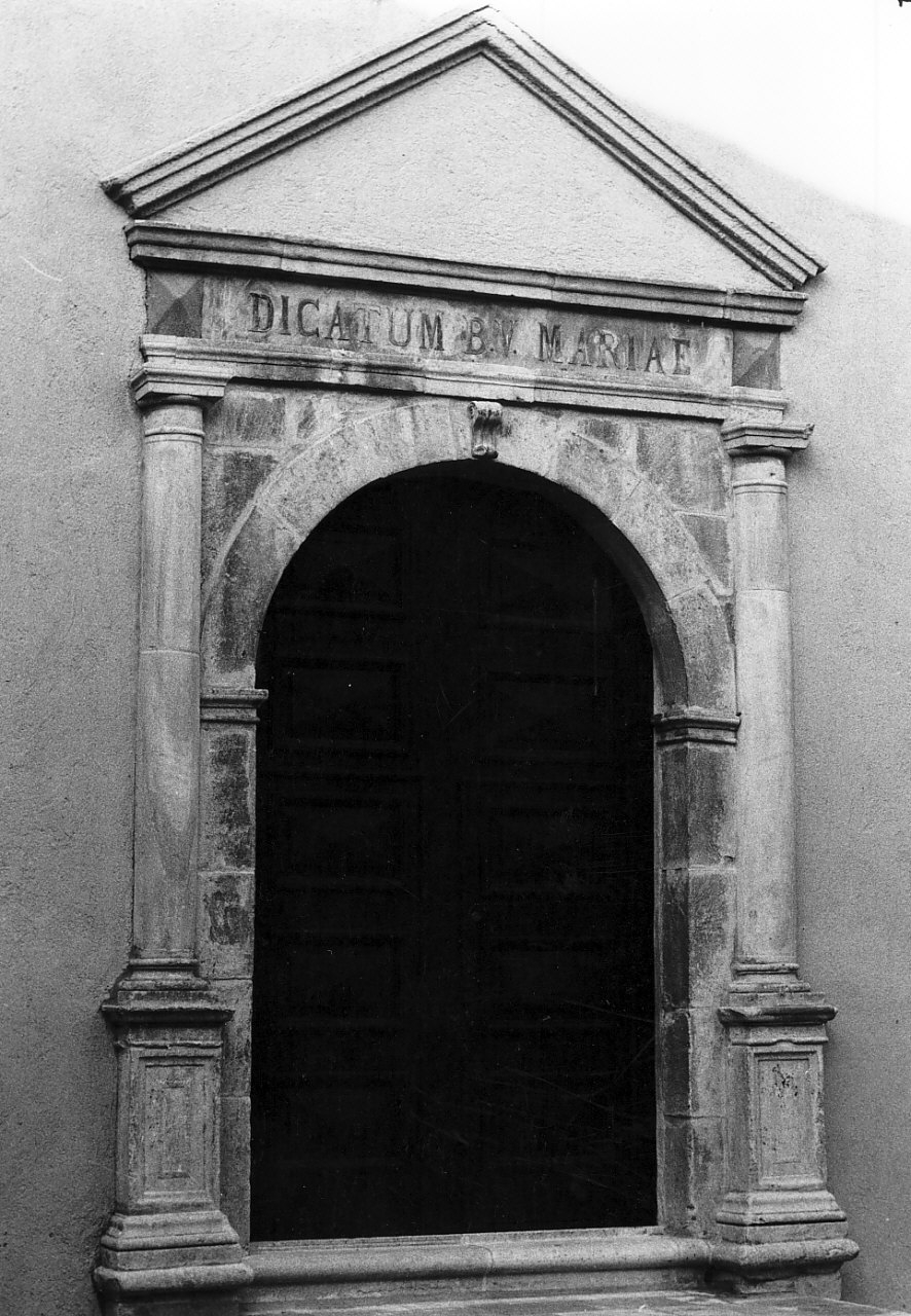 portale, opera isolata - bottega calabrese (sec. XVII)