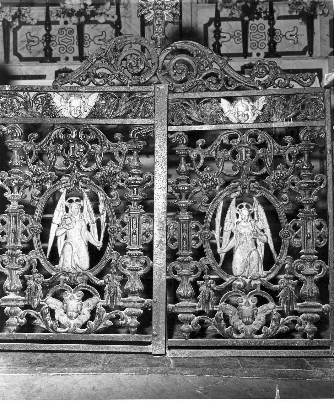 cancellata, opera isolata - bottega calabrese (sec. XIX)