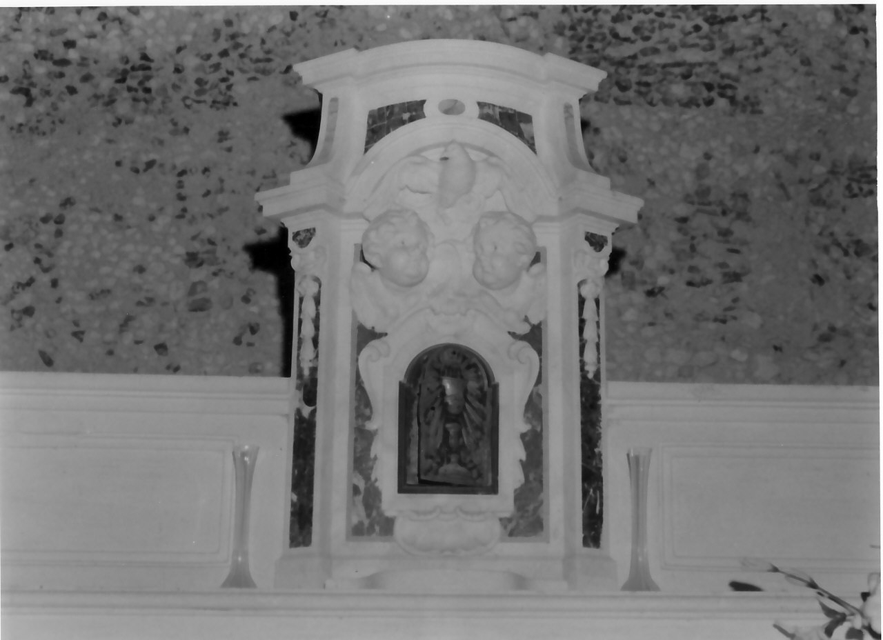 ciborio, opera isolata - bottega calabrese (seconda metà sec. XVIII)