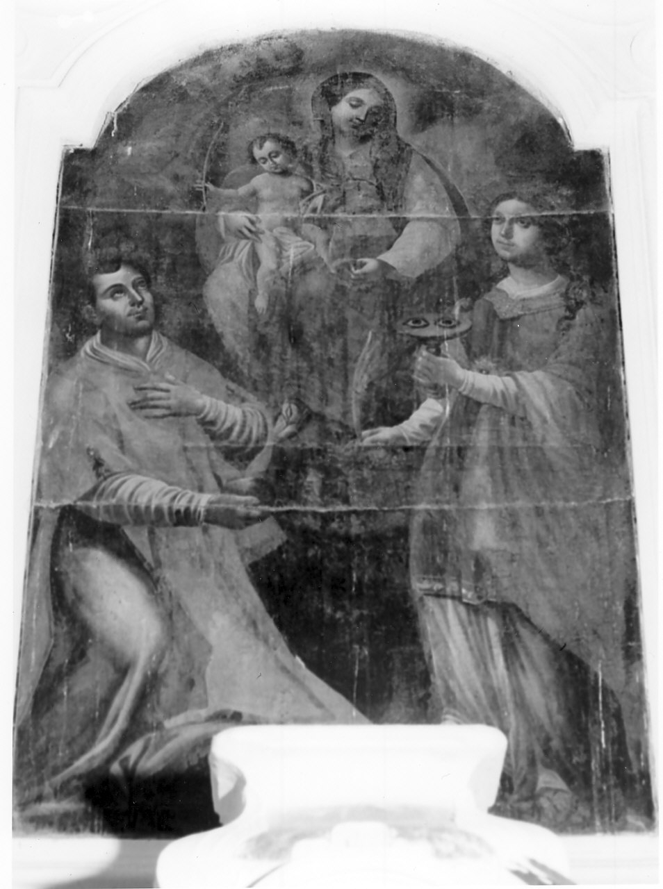 Madonna con Bambino e Santi (dipinto, opera isolata) - ambito Italia meridionale (inizio sec. XIX)