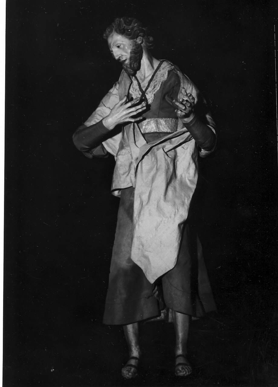 San Giuseppe (manichino, opera isolata) - bottega Italia meridionale (prima metà sec. XIX)