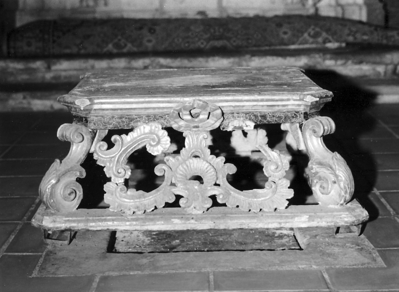 base processionale, opera isolata - bottega calabrese (inizio sec. XIX)