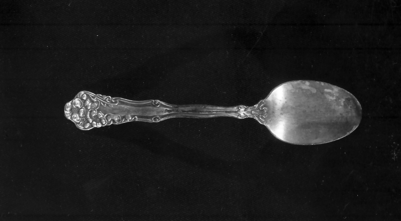 cucchiaino, opera isolata - bottega inglese (sec. XX)