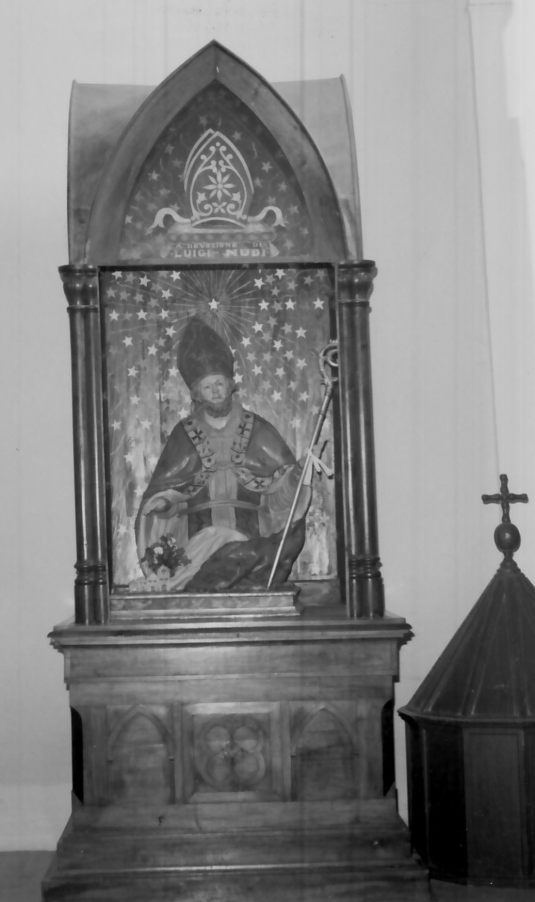 teca, opera isolata - bottega calabrese (ultimo quarto sec. XIX)