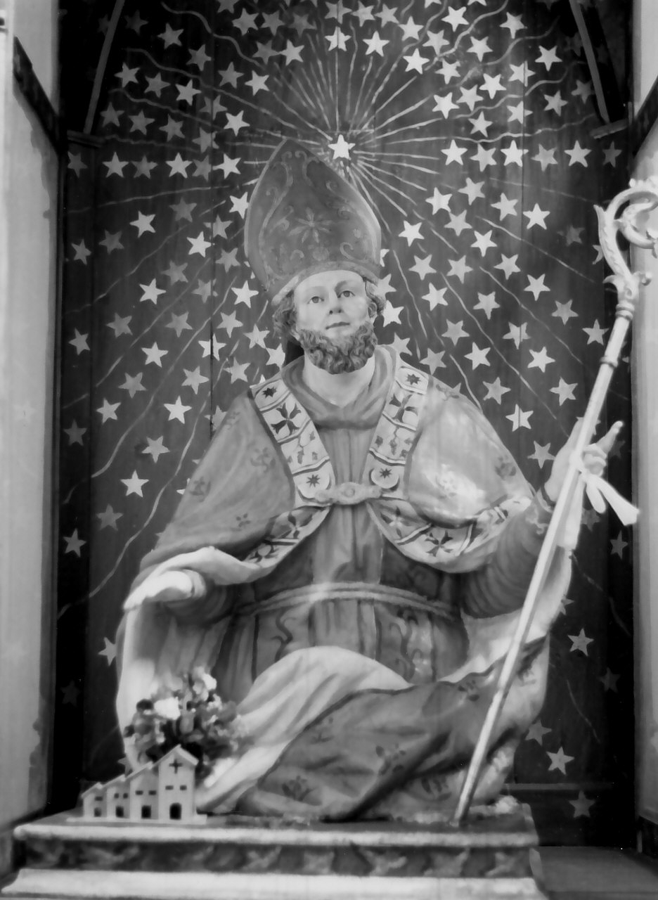 San Biagio (busto, opera isolata) - bottega calabrese (ultimo quarto sec. XIX)