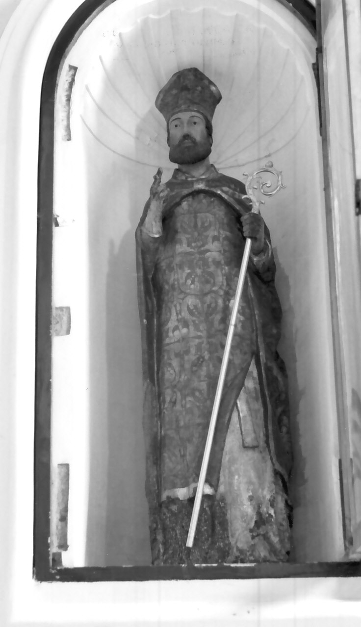 San Biagio (busto, opera isolata) - bottega calabrese (sec. XV)