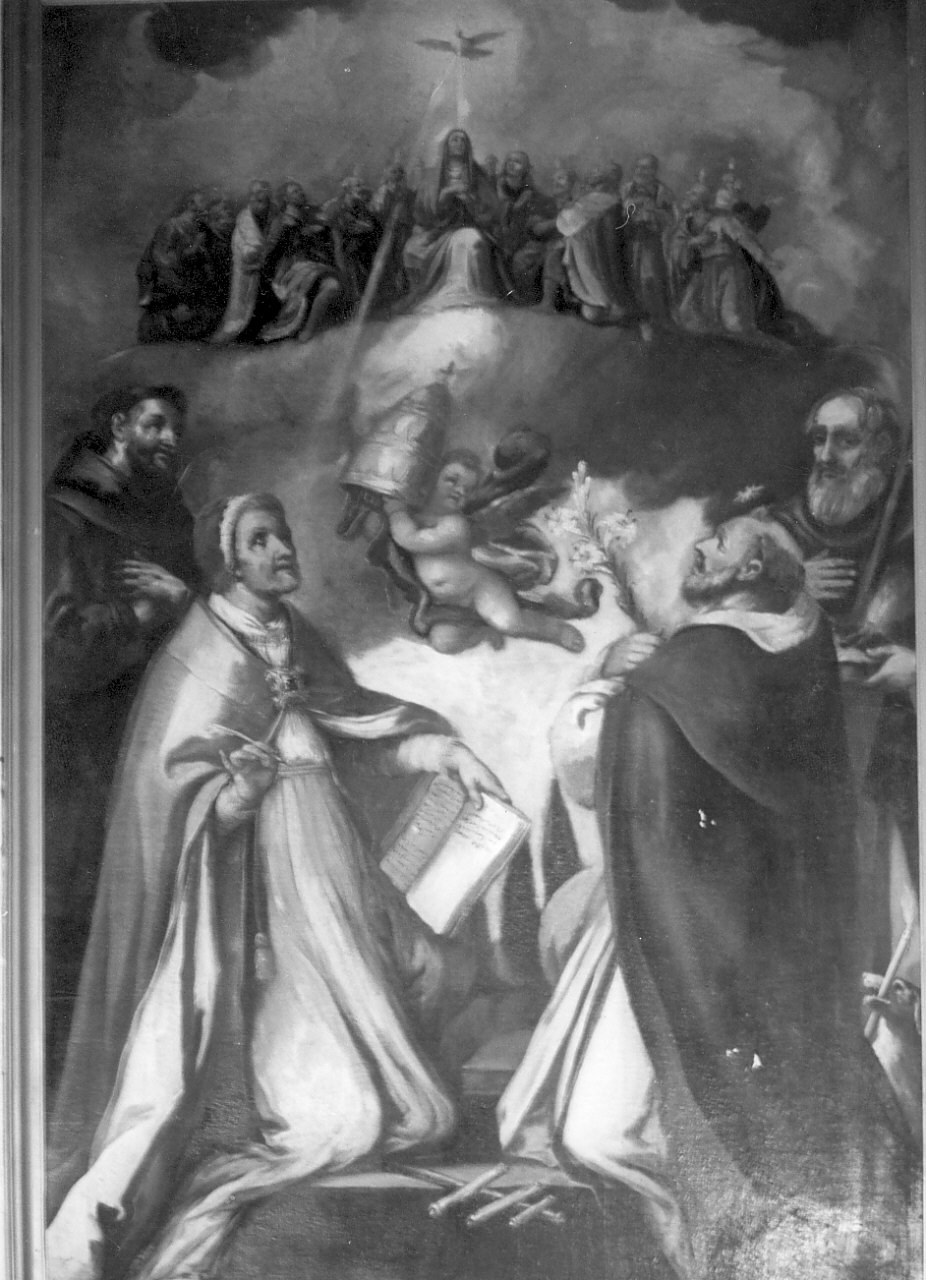 investitura di San Pietro (dipinto, opera isolata) - ambito Italia meridionale (ultimo quarto sec. XVIII)