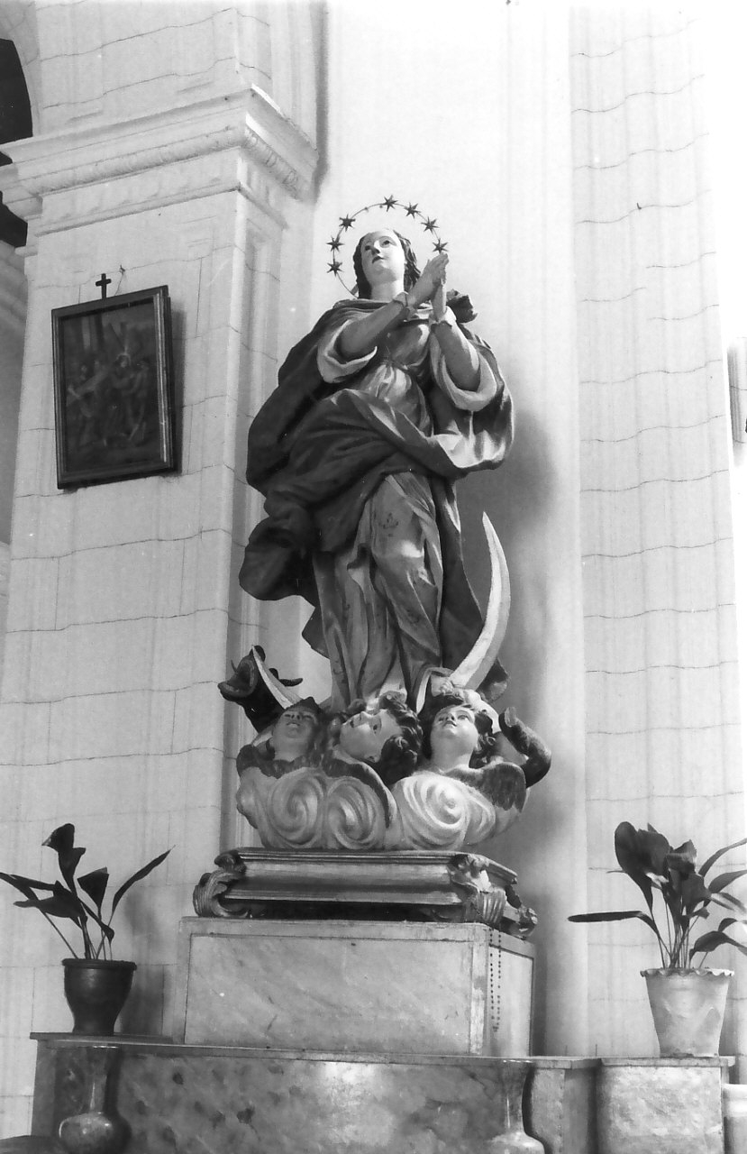 Madonna Immacolata (statua, opera isolata) - ambito Italia meridionale (seconda metà sec. XVIII)