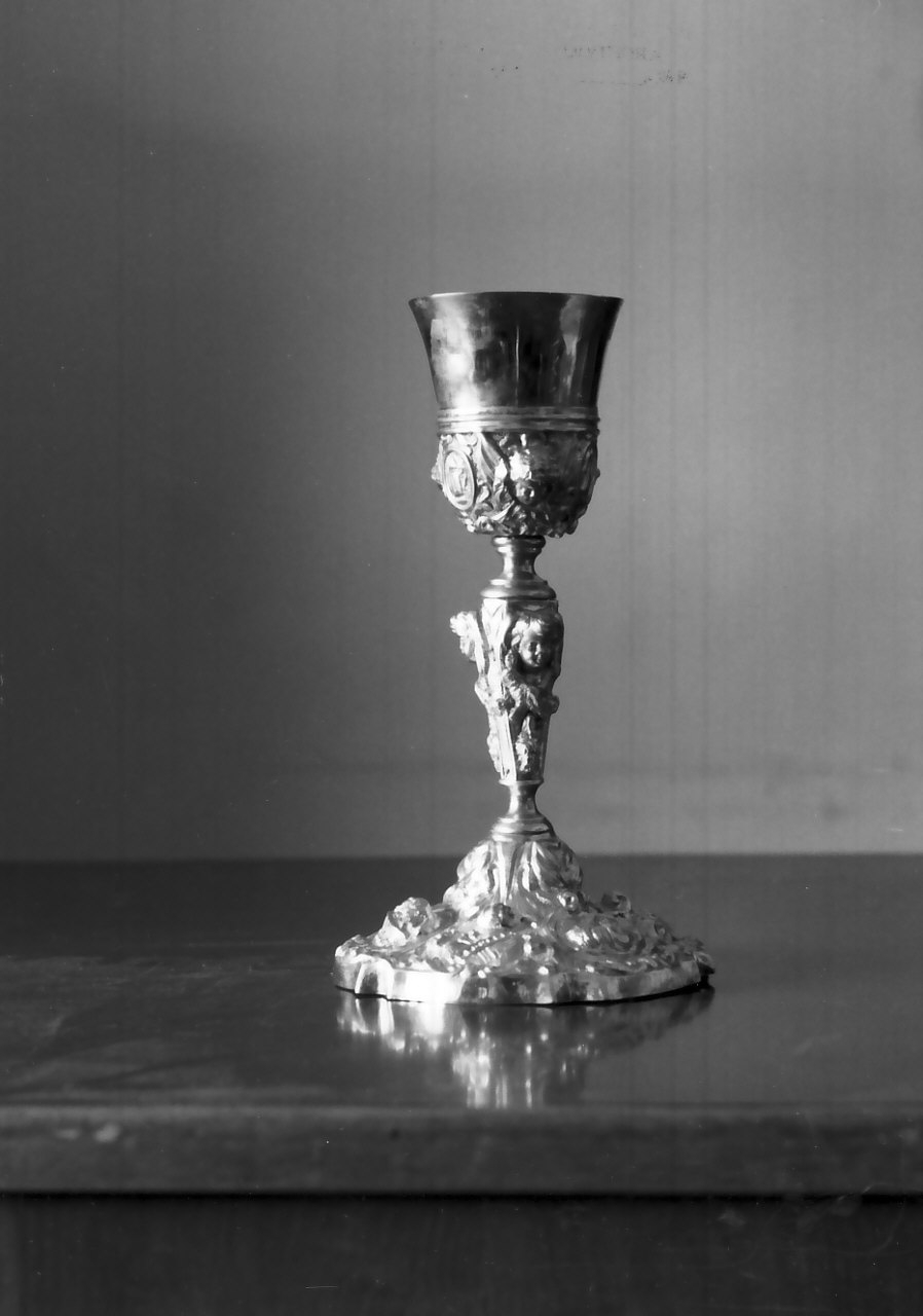 calice, opera isolata - bottega Italia meridionale (seconda metà sec. XIX)