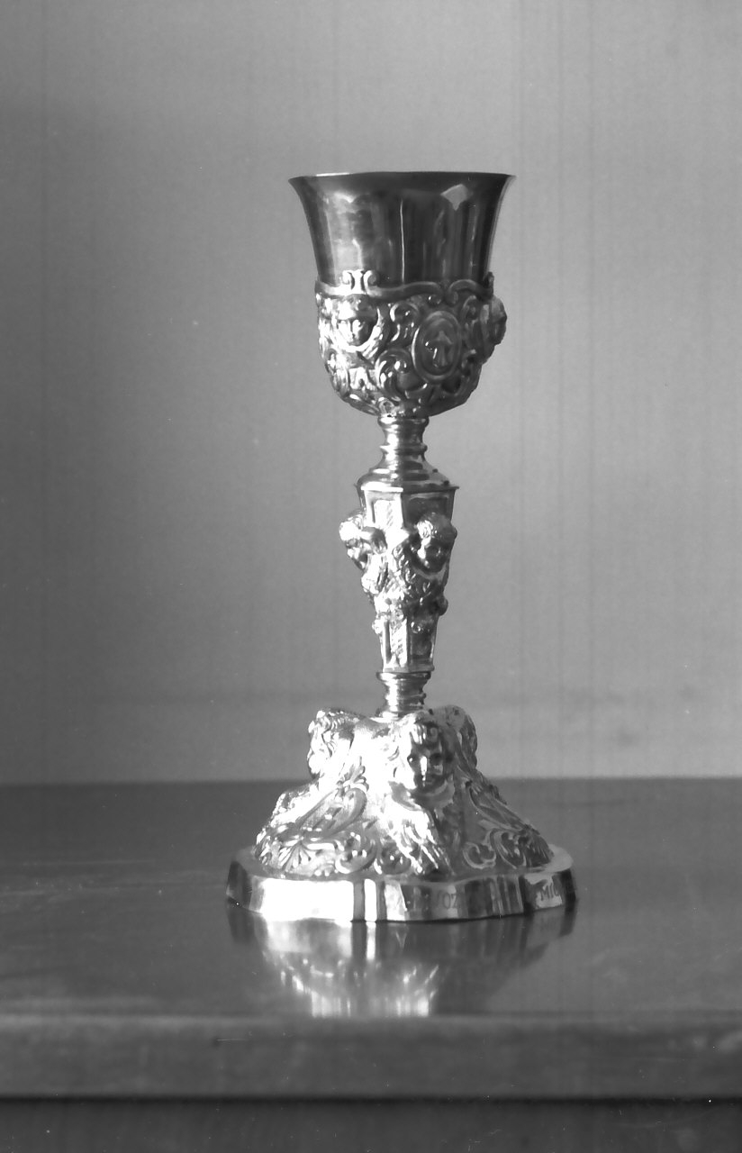 calice, opera isolata - bottega Italia meridionale (prima metà sec. XIX)