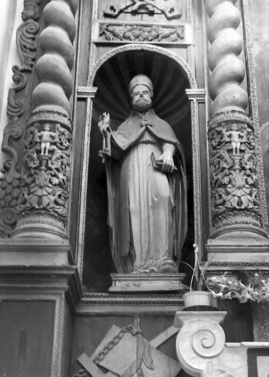 San Pietro (statua, opera isolata) - bottega calabrese (seconda metà sec. XVIII)