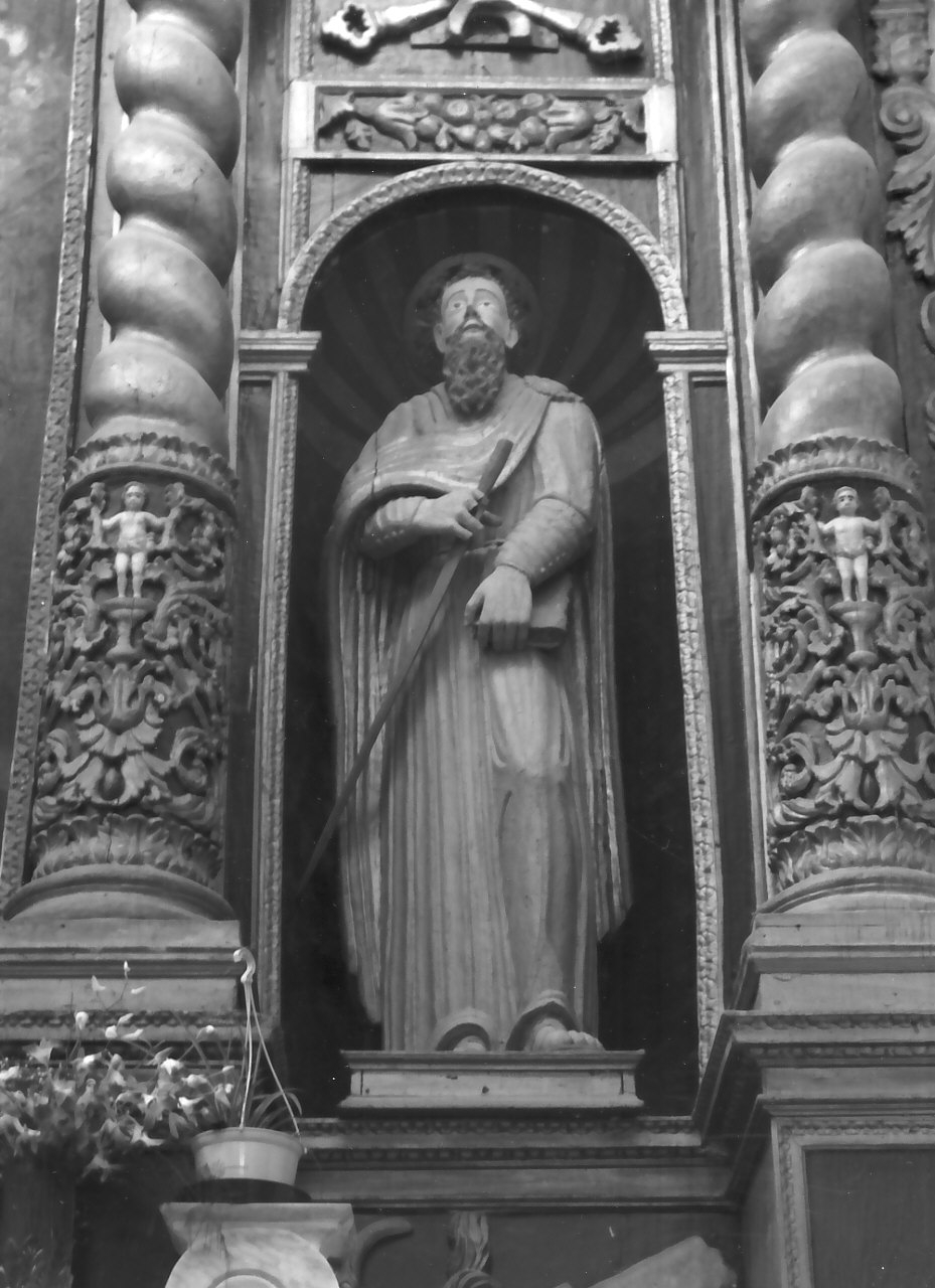 San Paolo (statua, opera isolata) - bottega calabrese (seconda metà sec. XVIII)