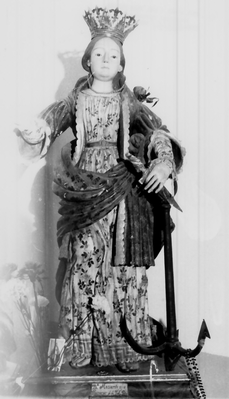 Santa Filomena (statua, opera isolata) - bottega napoletana (sec. XIX)