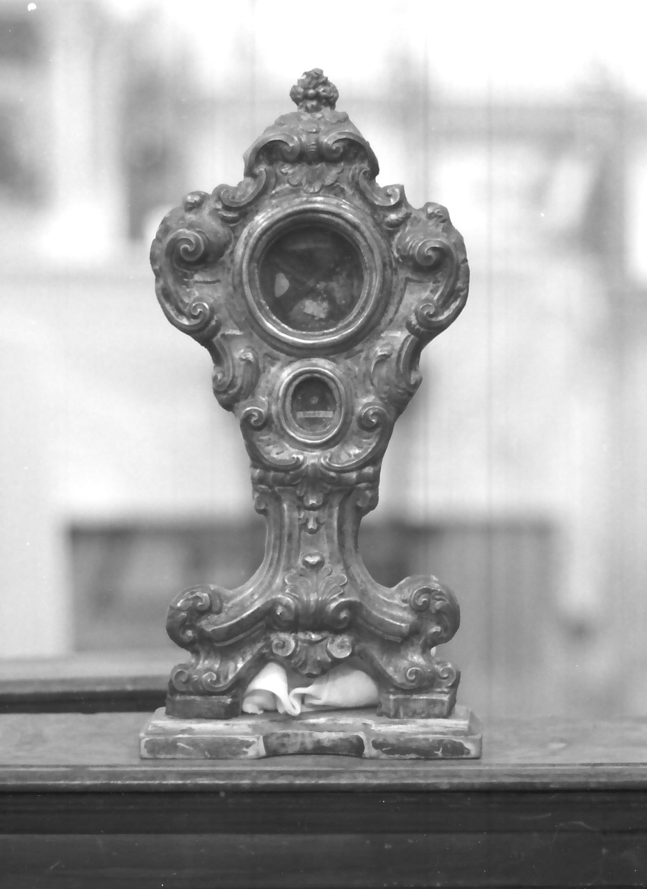 reliquiario, opera isolata - bottega Italia meridionale (seconda metà sec. XIX)