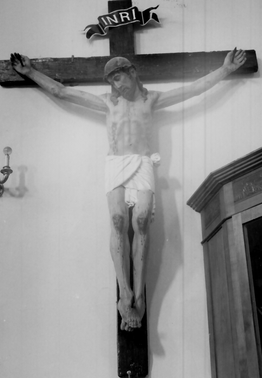 crocifisso, opera isolata - bottega Italia meridionale (fine sec. XIX)