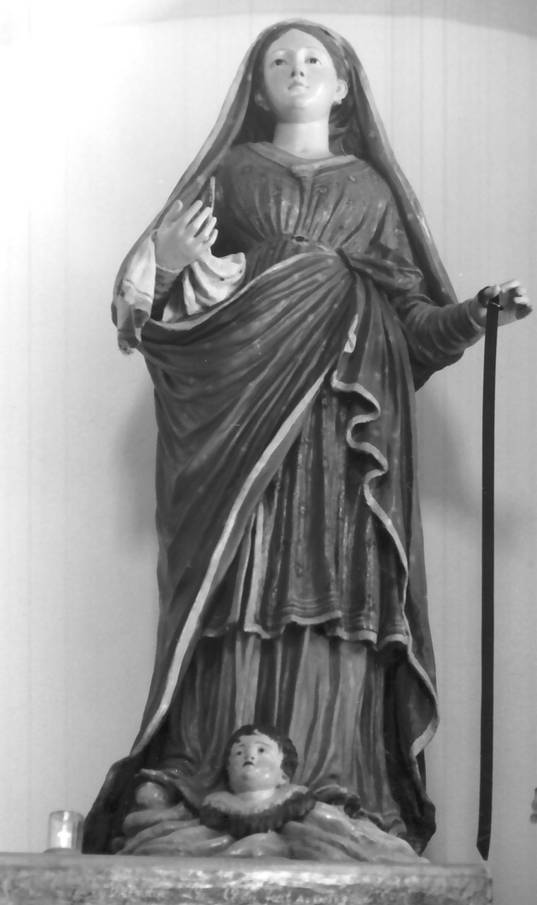 Madonna della Cintola (statua) - bottega napoletana (sec. XIX)
