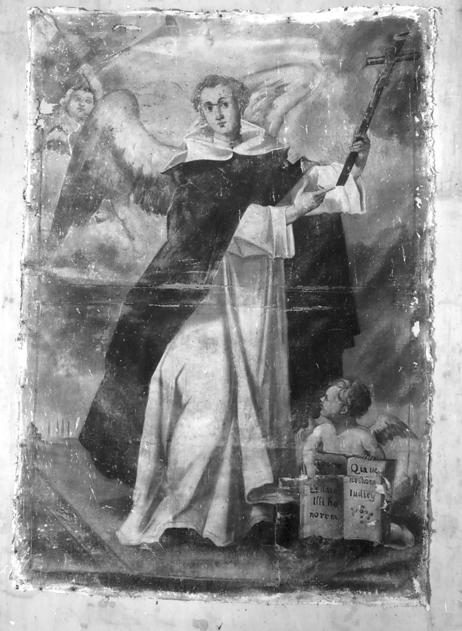 San Vincenzo Ferrer (dipinto, opera isolata) di Riccio Saverio (sec. XVIII)