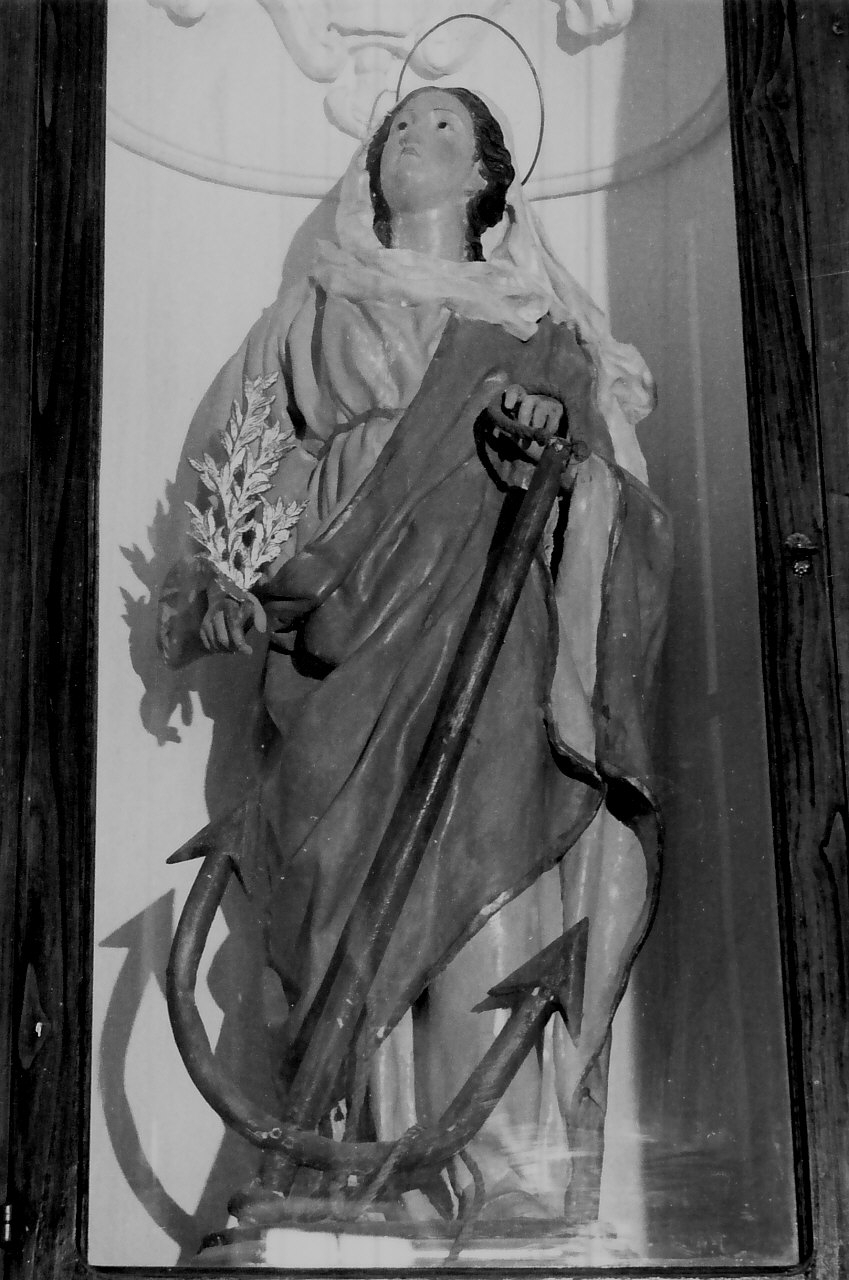 Santa Barbara (statua, opera isolata) - bottega Italia meridionale (seconda metà sec. XVIII)