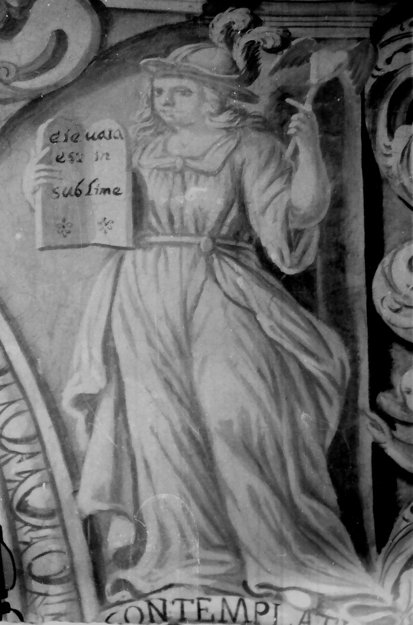 Virtù (dipinto, opera isolata) - ambito Italia meridionale (inizio sec. XVIII)