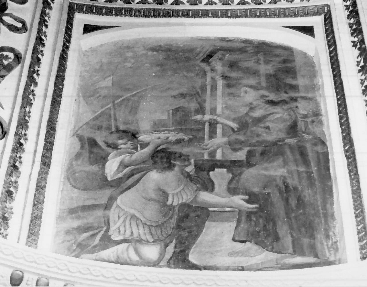 miracolo di Sant'Antonio (dipinto, elemento d'insieme) - ambito Italia meridionale (metà sec. XVIII)