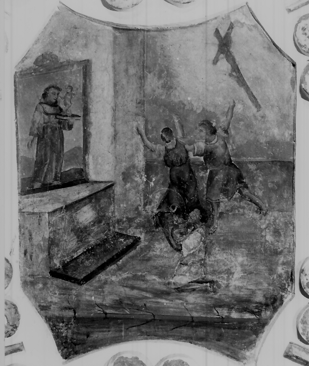 miracolo di Sant'Antonio (dipinto, elemento d'insieme) - ambito Italia meridionale (metà sec. XVIII)