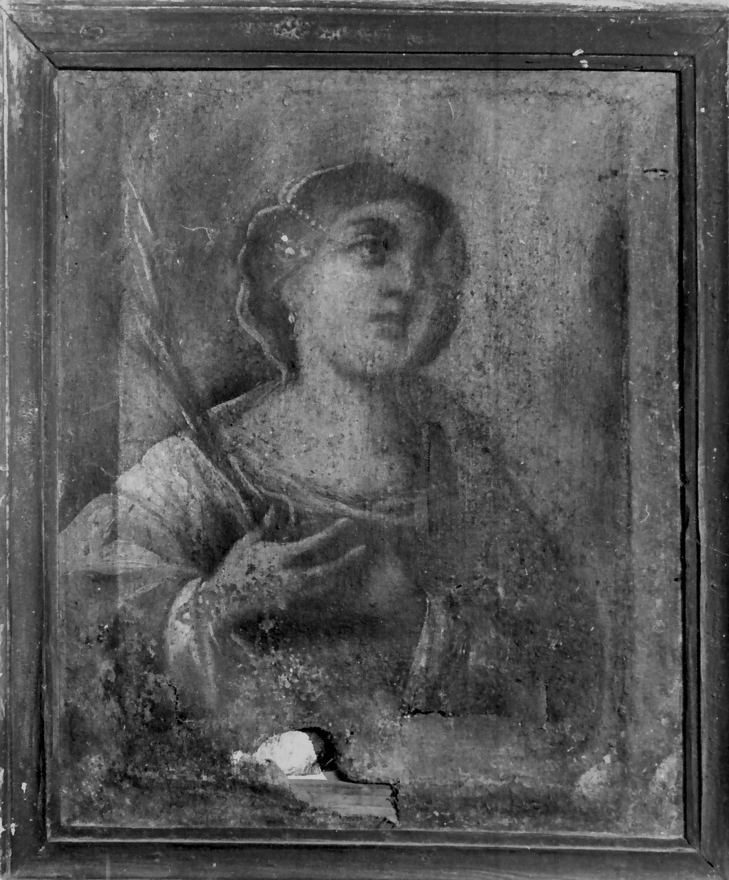 Sant'Agata (dipinto, opera isolata) - ambito Italia meridionale (metà sec. XVII)