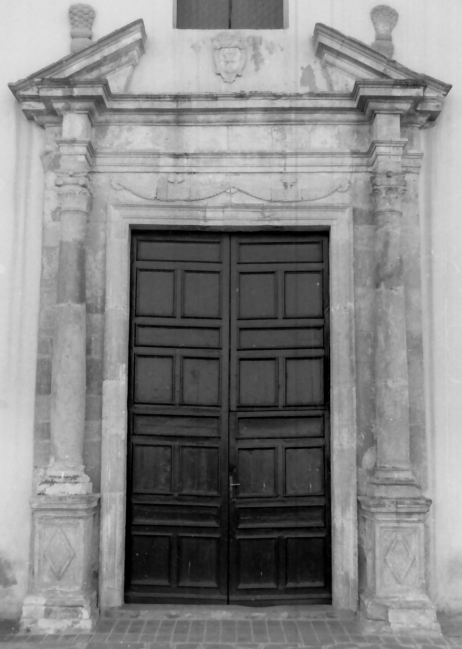 portale, opera isolata - bottega Italia meridionale (metà sec. XVII)