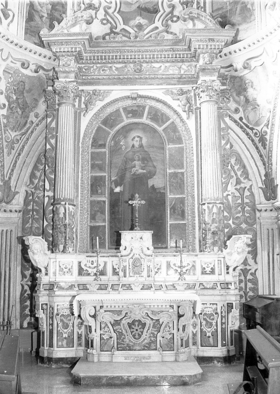 altare maggiore, opera isolata - bottega napoletana (sec. XVIII)