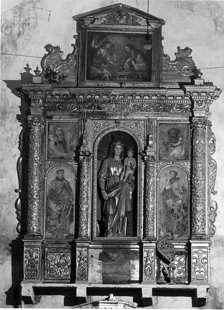 Annunciazione (polittico, opera isolata) - ambito Italia meridionale (inizio sec. XVII)