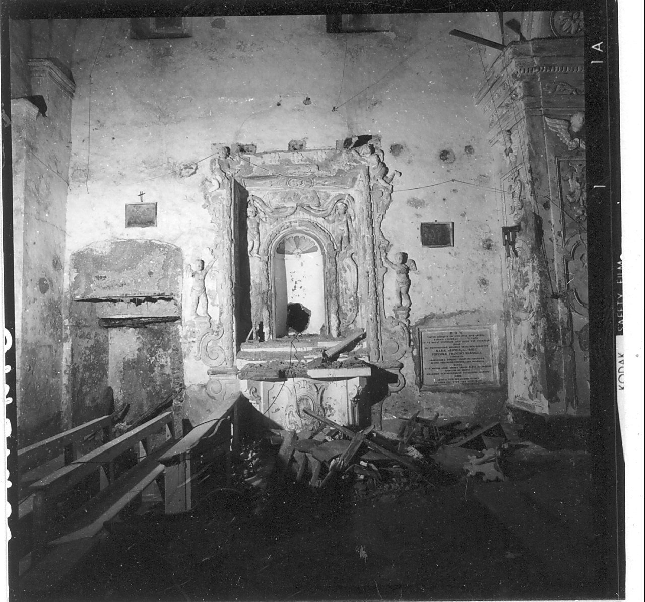 mostra d'altare, opera isolata - bottega calabrese (sec. XVII)