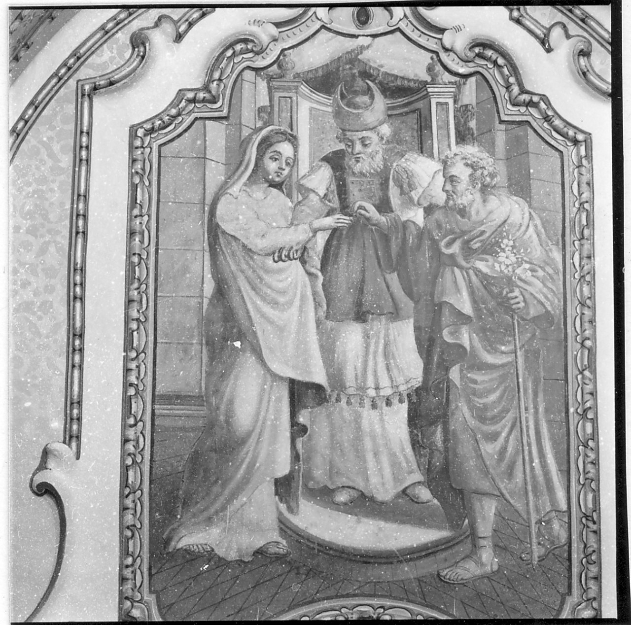 scena sacra (decorazione pittorica, complesso decorativo) di Galterio Genesio (sec. XVIII)