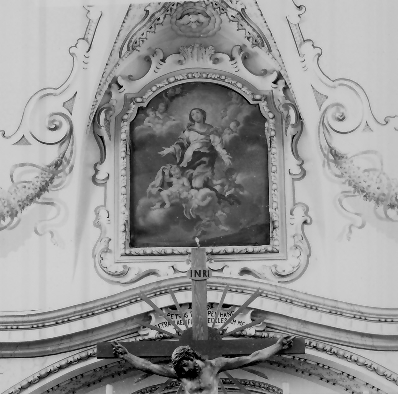 assunzione della Madonna (dipinto, opera isolata) - ambito Italia meridionale (metà sec. XVIII)