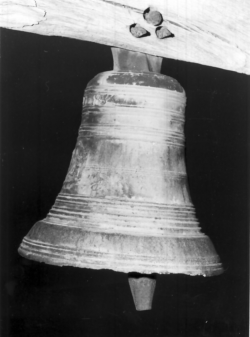 Madonna in trono (campana, opera isolata) - bottega Italia meridionale (sec. XIX)