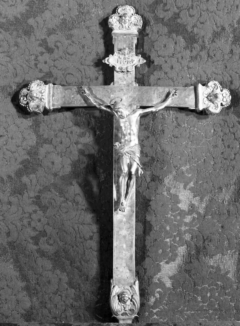 crocifisso, opera isolata - bottega Italia meridionale (sec. XVIII)