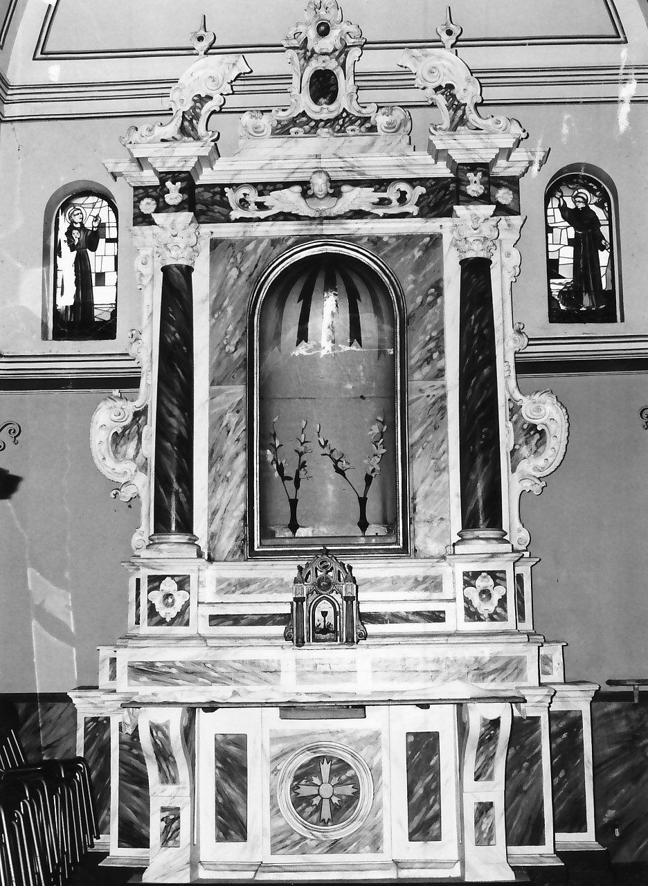 altare, serie - bottega calabrese (fine/inizio secc. XVIII/ XIX)