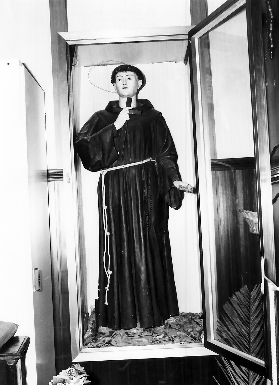 Sant'Antonio da Padova (statua, opera isolata) - bottega calabrese (sec. XIX)