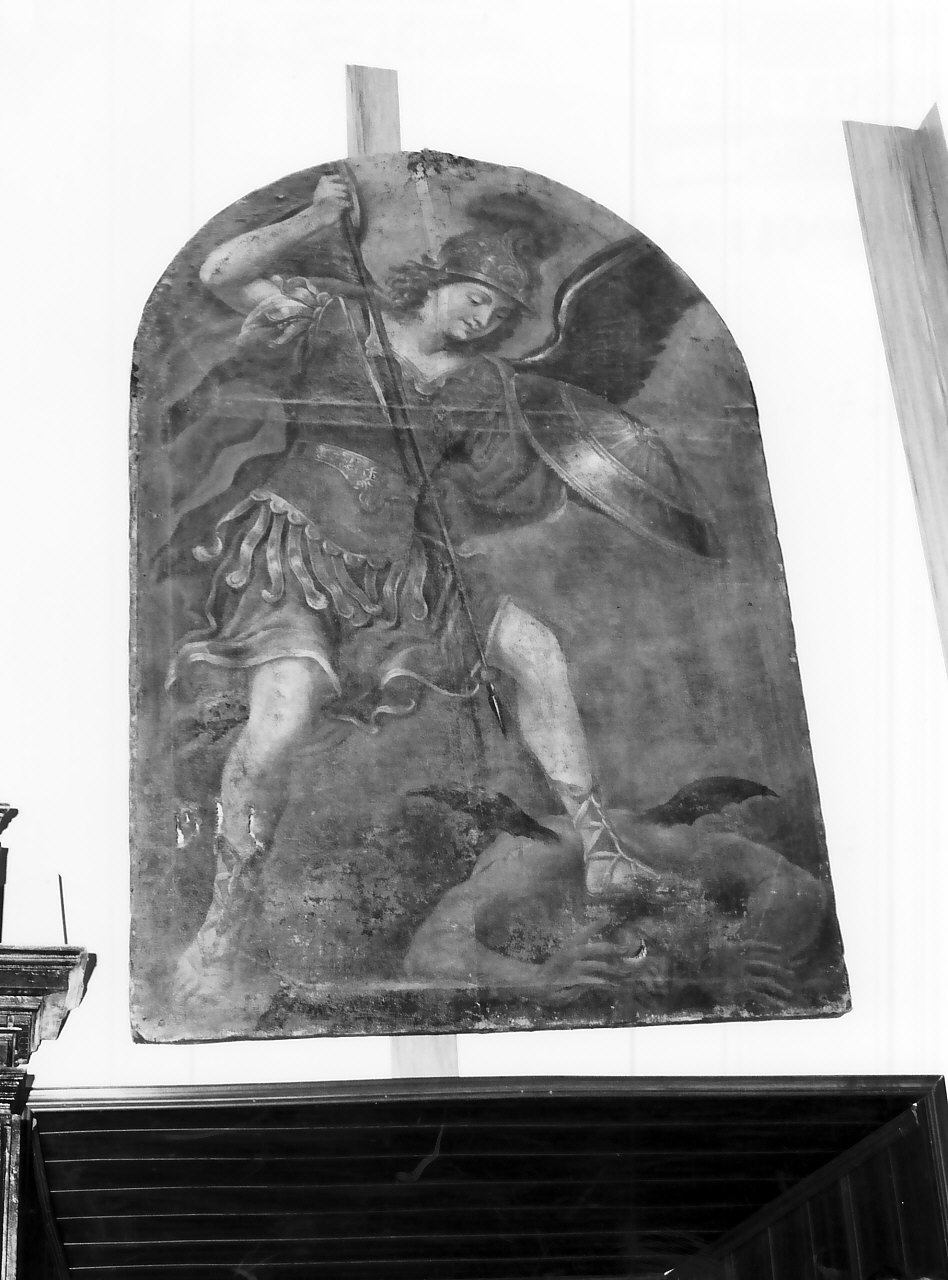 San Michele Arcangelo (dipinto, opera isolata) - ambito Italia meridionale (sec. XVIII)