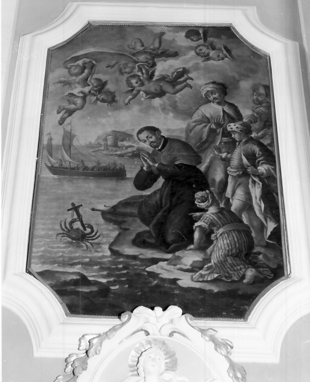 San Francesco Saverio (dipinto) di Pascaletti Giuseppe (sec. XVIII)