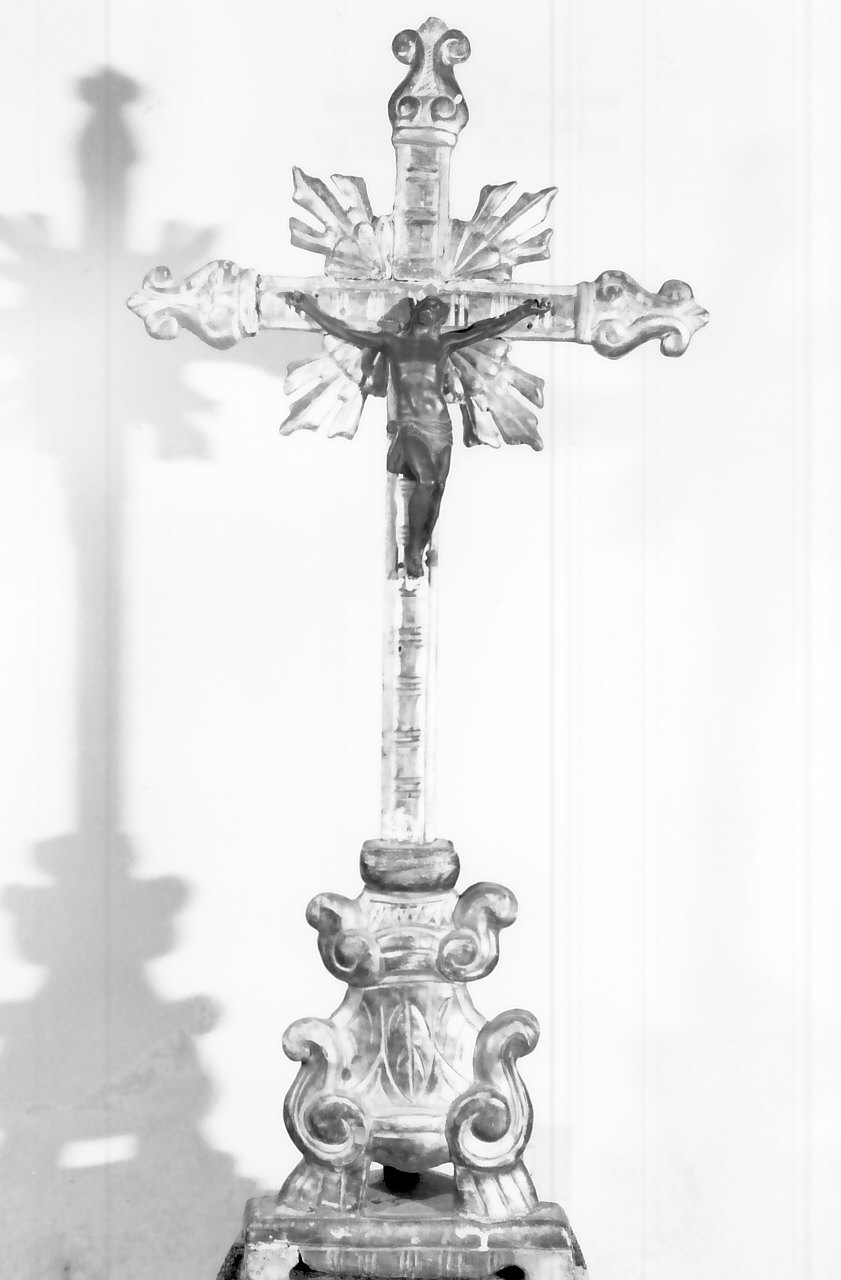 crocifisso - bottega calabrese (sec. XIX)