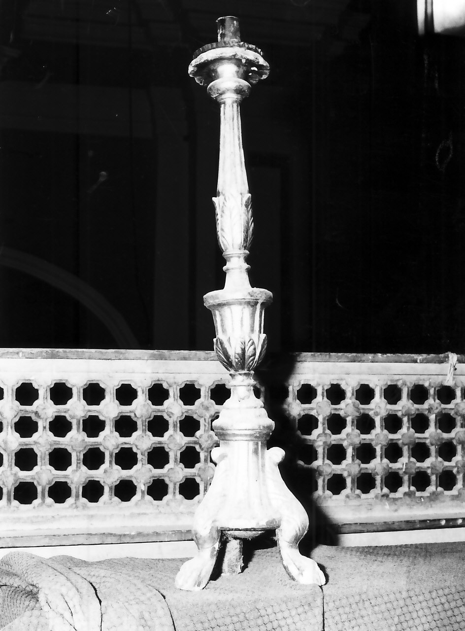 candelabro, serie - bottega calabrese (sec. XIX)