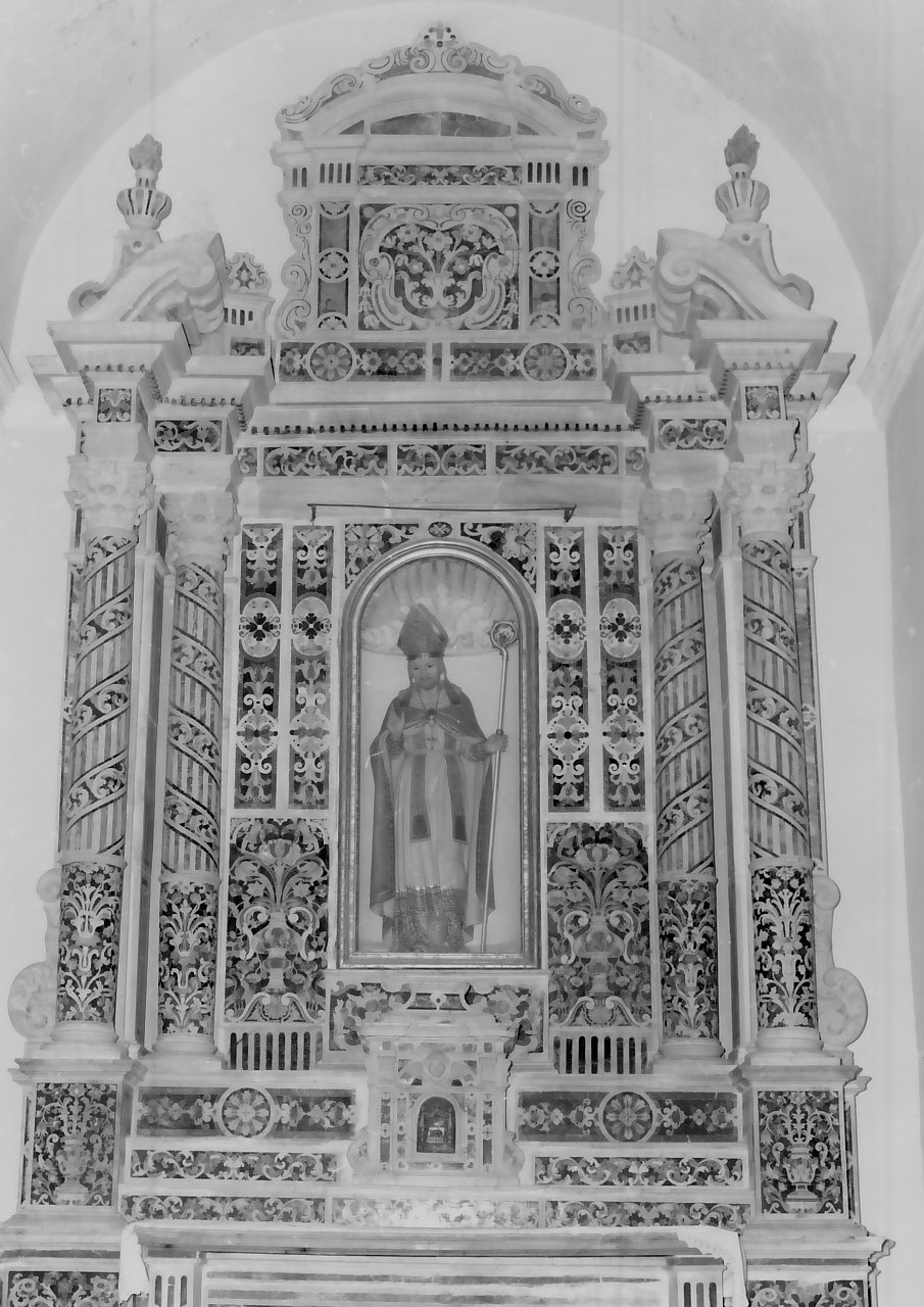 altare, opera isolata - bottega calabrese (sec. XVIII)