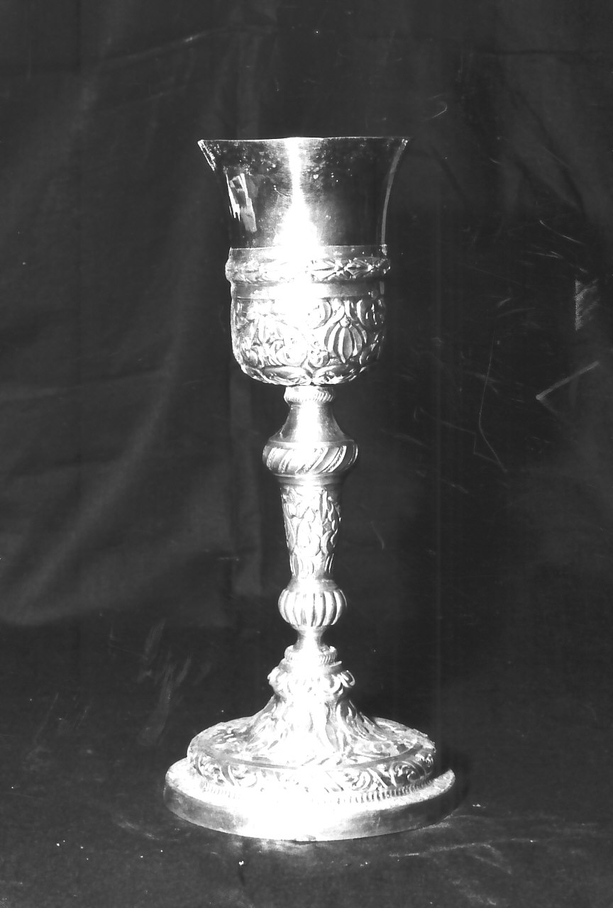 calice, opera isolata - bottega napoletana (metà sec. XIX)