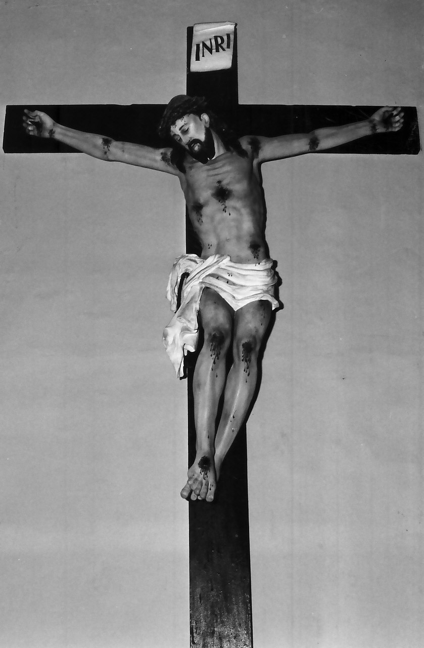 crocifisso, opera isolata - bottega calabrese (sec. XIX)